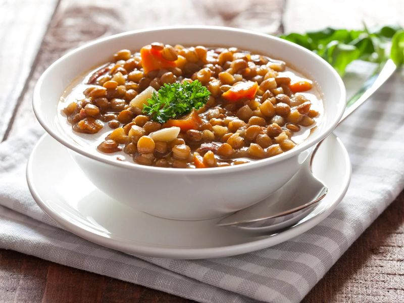 Linsensuppe