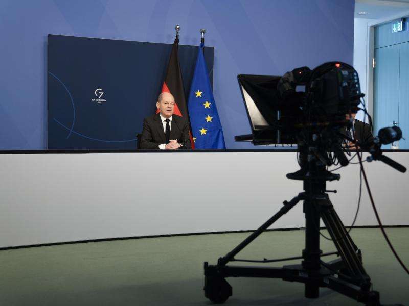 Online-Treffen des Weltwirtschaftsforums Davos