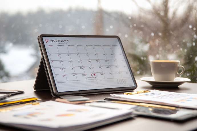 Tagesvorschau 17&period; November&colon; B&ouml;rsentermine zum Wochenstart