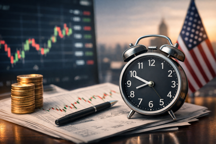 Wochenvorschau KW 06&colon; Marktausblick&colon; Zins-Showdown trifft Quartalszahlen-Flut