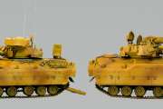 Zwei gelbe Panzer