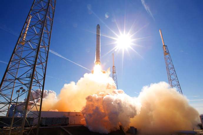 Symboldbild Rakete SpaceX