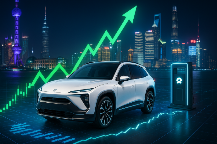 Neue Bestellungen f&uuml;r NIO&colon; Kursrallye dank SUV-Erfolg