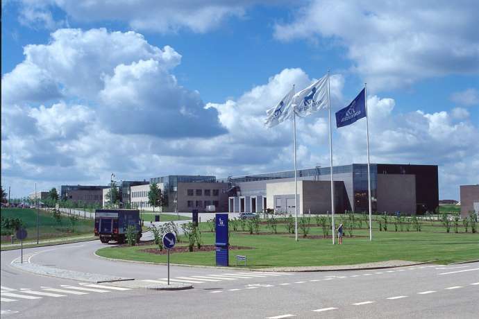 Hillerød, Dänemark
Das hochmoderne Werk von Novo Nordisk in Hillerød, Dänemark.