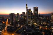 Skyline Frankfurt with Commerzbank tower