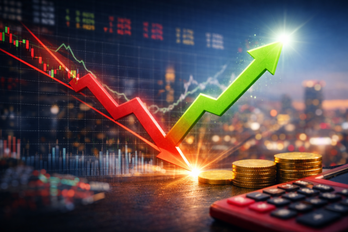 Symbolbild Aktienchart