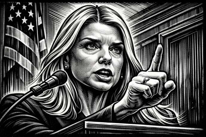 Epstein-Files & Dow Jones&colon; Pam Bondi&colon; &bdquo;Der Dow liegt derzeit bei &uuml;ber 50&period;000 Punkten&OpenCurlyDoubleQuote;