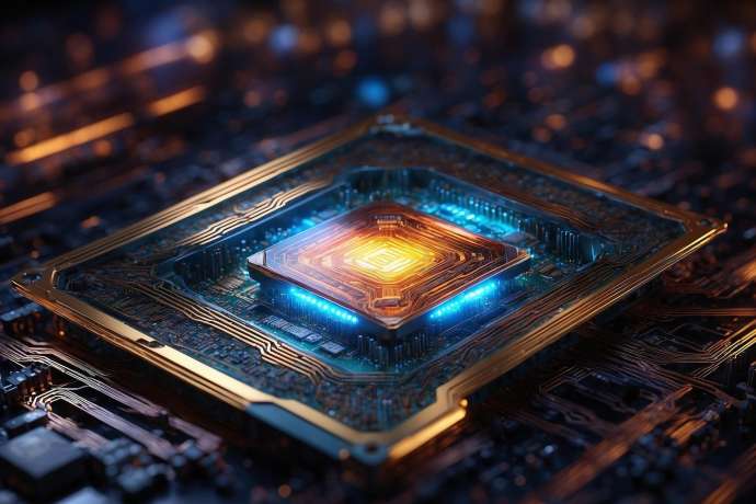 Microchip KI-generiert