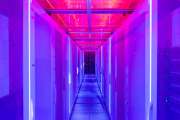 An inside view of the SAP Data Center in Walldorf, Germany.