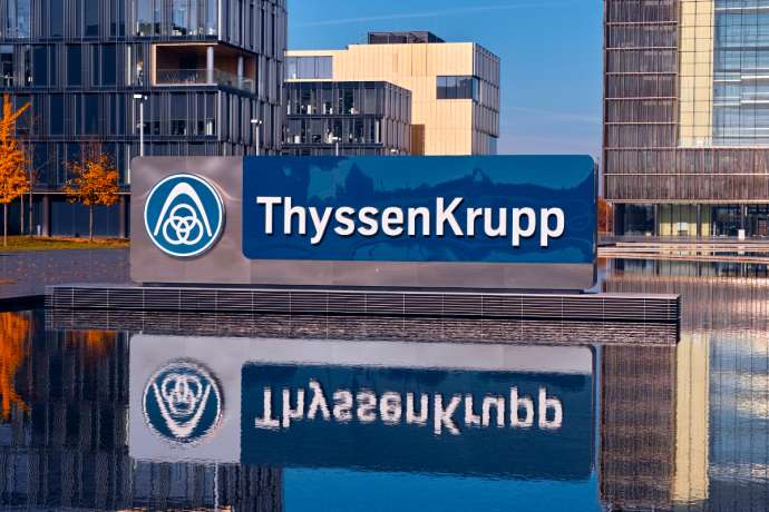 Thyssenkrupp Firmenlogo