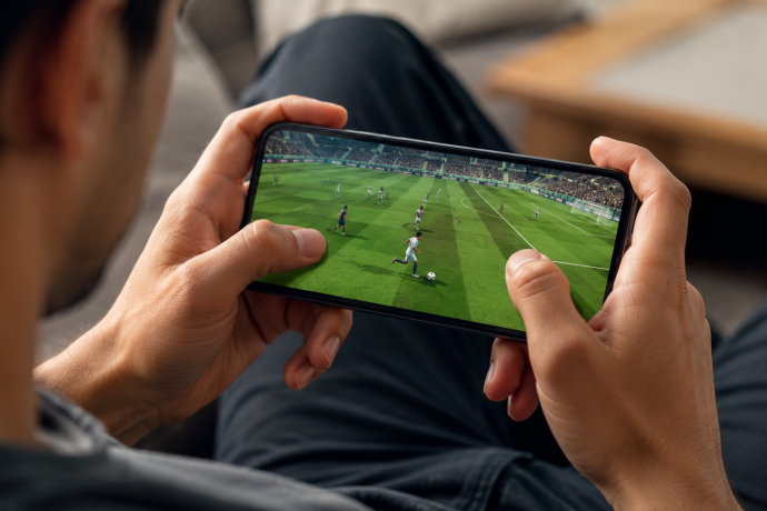 Digiales Fu&szlig;ballspiel