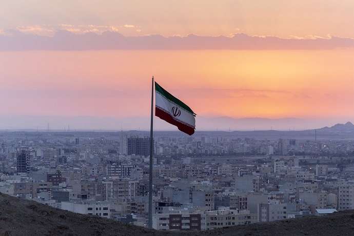 Iranische Flagge