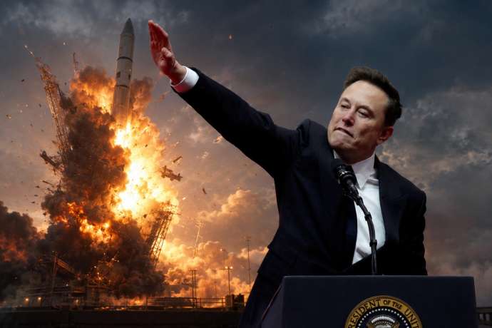 SpaceX&colon; Billionen Hype vor dem Absturz&quest;