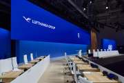 Deutsche Lufthansa vor dem Ausbruch