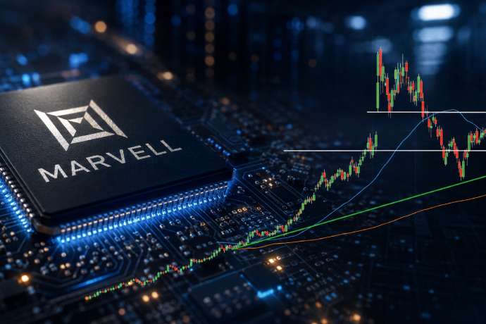 Marvell Technology mit Zahlen: Kippt die Aktie nun nach unten weg?