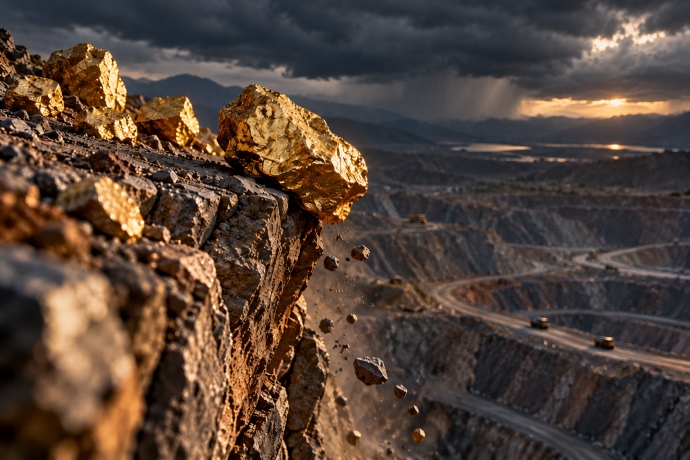 Gold taumelt Richtung Abgrund: Für Newmont könnte es nun heftig werden