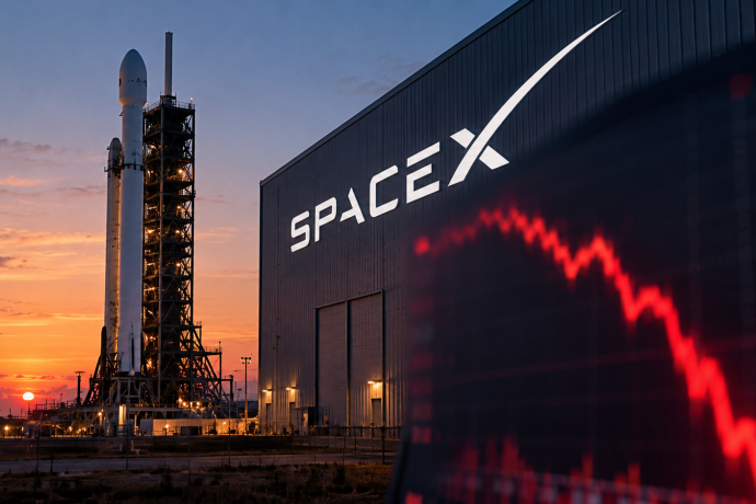 Das kommt überraschend: SpaceX-Aktie mit einem Bein im Abverkauf