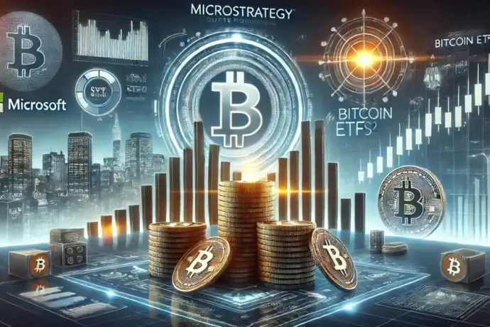 MicroStrategy &uuml;bertrifft Bitcoin-ETFs&colon; Eine neue &Auml;ra institutioneller Investitionen&quest;