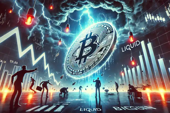 Bitcoin im freien Fall &ndash; und warum ein neuer Player namens LIQUID jetzt Hoffnung weckt