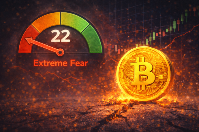 Krypto News&colon; Darum k&ouml;nnte das negative Marktsentiment mit 22 Punkten im Fear-and-Greed-Index die n&auml;chste Bitcoin Rallye einleiten