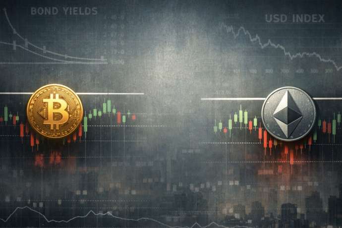 Bitcoin und Ethereum erholen sich nach Inflationsdaten&comma; kurzfristige Risikobereitschaft kehrt zur&uuml;ck