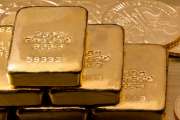 Goldbarren und -münzen