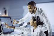 Scientist Working in The Laboratory