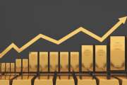 Gold bars 1000 grams pure gold,business investment and wealth concept.wealth of Gold ,3d rendering