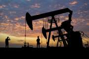 Concept of oil extraction, petroleum industry. Oil engineer