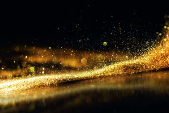 glitter lights grunge background, gold glitter defocused abstract Twinkly Lights Background.