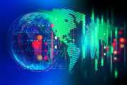 Programming code abstract technology background of software developer and Computer script on silhouette of