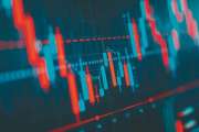 Digital chart showing cryptocurrency prices outpacing inflation data, illustrating potential investment strategy, [insightful and strategic view], selective focus on foreground, copy space for text, ultra HD, --no grunge, splash, dust --chaos 20 --ar 16:9 --personalize 773tzfv --stylize 200 --v 6 Job ID: 4bc8571c-ff7c-46a3-8e36-31e664269abd