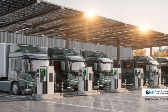 Ladepunkte für E-Lkw