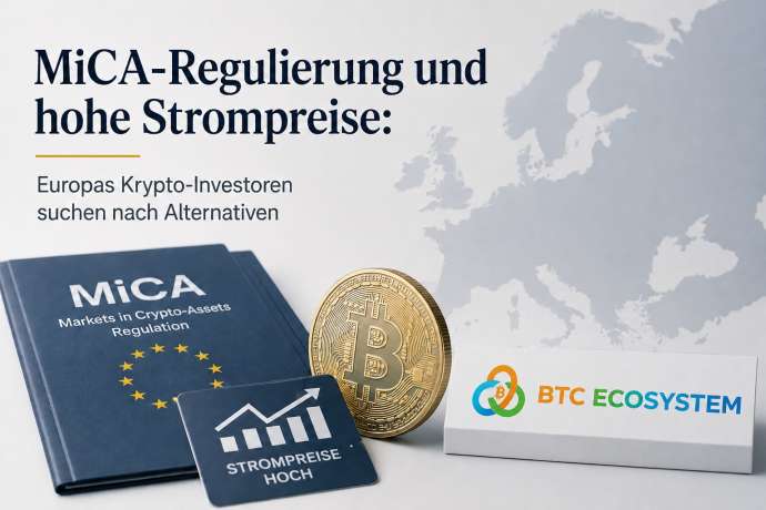MiCA-Regulierung und hohe Strompreise
