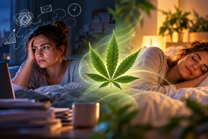 Dauerdruck, schlechter Schlaf:: Wann eine Cannabistherapie infrage kommt