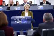 Ursula von der Leyen betonte die Bedeutung des Bürokratieabbaus für Europas Wettbewerbsfähigkeit. 