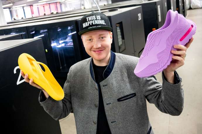 Schuhe aus dem 3D-Drucker