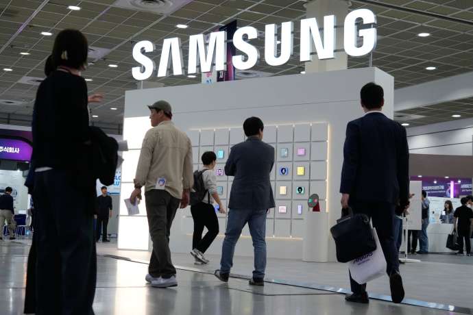 Elektronikmesse in Südkorea
