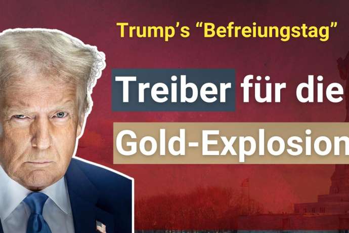 Handelskrieg am 2&period; April&quest;&colon; Trump startet morgen den Wirtschaftskrieg&quest;&excl; Gut f&uuml;r den Goldpreis&quest;