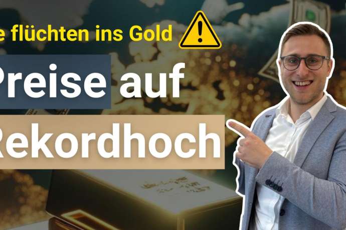 Goldpreis auf Rekordhoch!: Goldpreis auf Rekordhoch! Knacken wir die 3.000 USD-Marke?