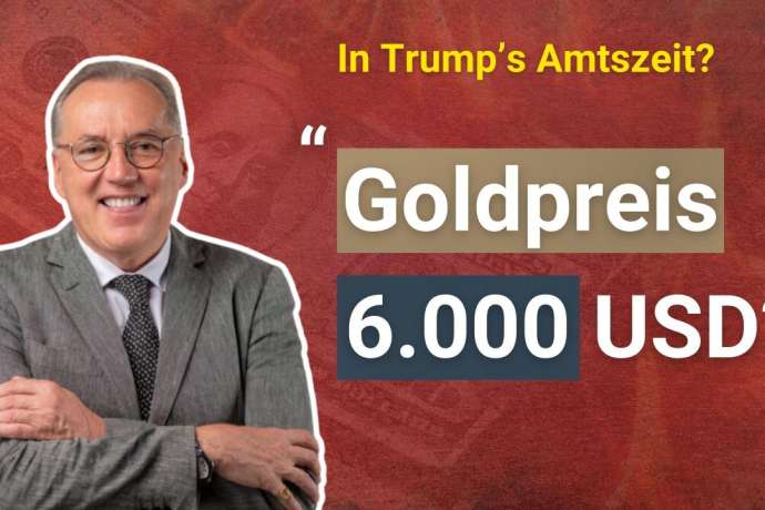 Goldpreis 6000 USD bis&period;&period;&colon; Frank Holmes&colon; "Gold 6&period;000 USD&excl; Trumps Zollkrieg f&uuml;hrt zum W&auml;hrungsreset"