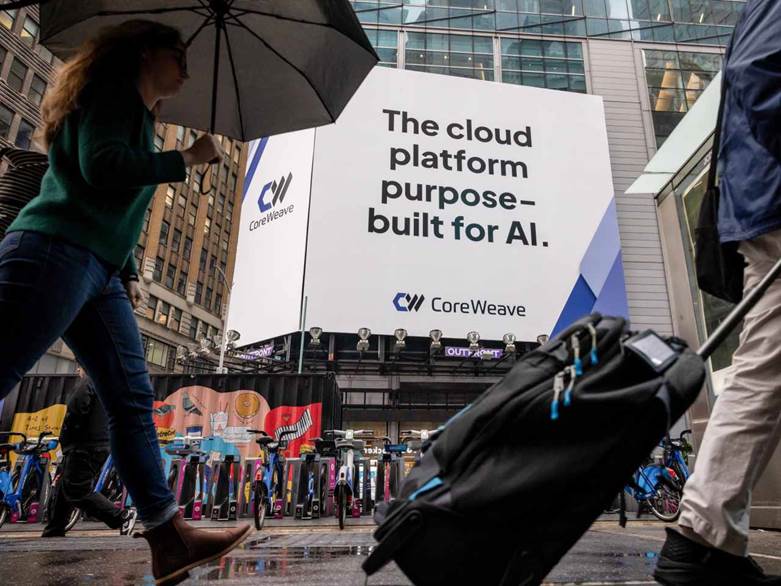 CoreWeave Stock Shakes Off Downgrade to Reach New High - Barron's