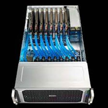 BIZON ZX9000 – Water-cooled 8 GPU NVIDIA H100, H200, A100, A6000 RTX Deep Learning, AI, ML, Data science, LLM GPU Server – Up to 8 GPU, Dual AMD EPYC ...