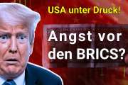 US-Dominanz gefährdet!: Trump verrät sich: BRICS sind für USA gefährlich!