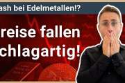Gold und Silber im Sinkflug!: Edelmetalle unter Druck! Warum fallen die Preise? & Rohstoff-News
