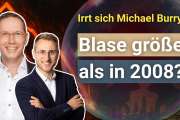 Irrt sich Michael Burry?: US-Aktienmarkt völlig überbewertet! Hat Michael Burry doch recht?