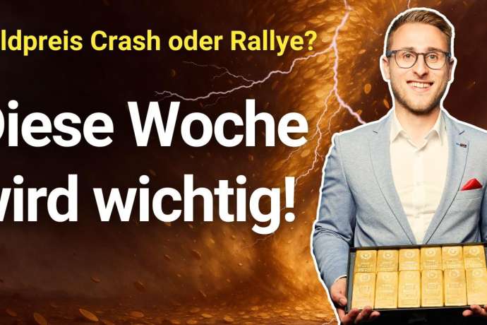 Gold bald wertlos!?: Goldpreis vor wichtiger Entscheidung: Crash oder Rallye?