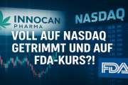 InnoCan Pharma: Voll auf Nasdaq getrimmt und auf FDA-Kurs?!