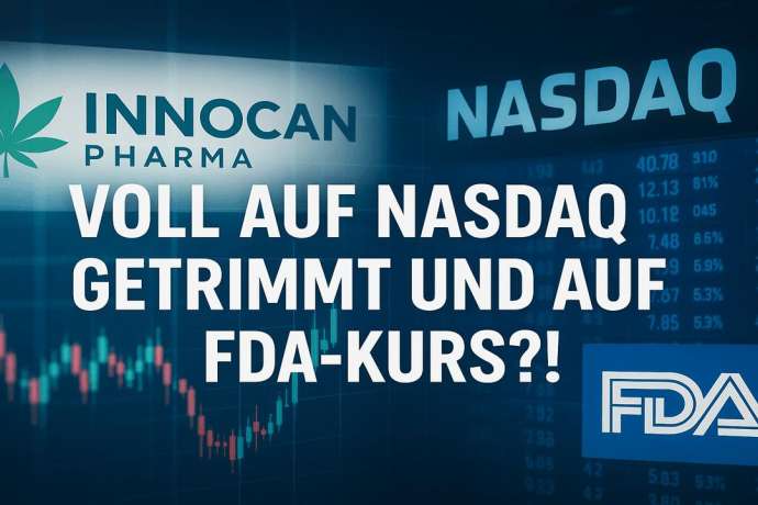 InnoCan Pharma: Voll auf Nasdaq getrimmt und auf FDA-Kurs?!