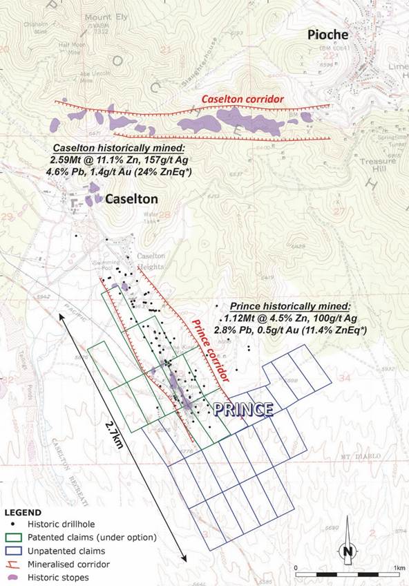 Historic Mine Area Prince Silver
